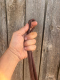 8’6” double stitched roping reins