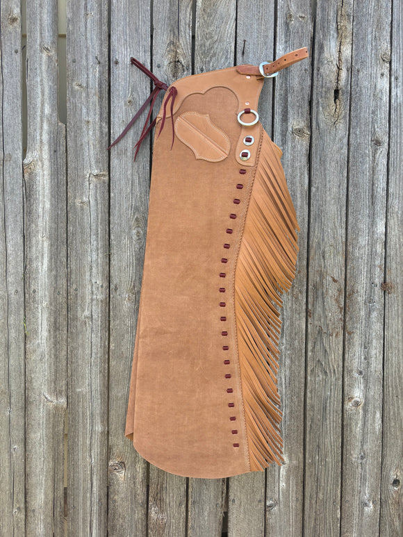 Zippered bell leggins