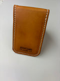 Front pocket wallet, border stamped