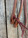 5/8" wieghted split reins