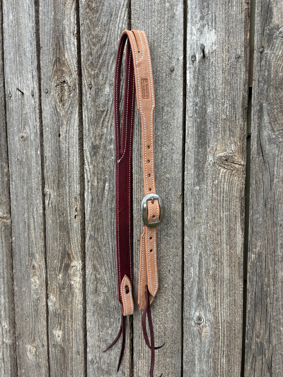 Lined split ear headstall