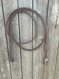 8’6” double stitched roping reins